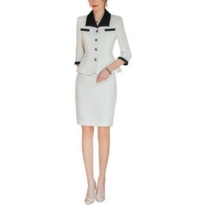 Anette Womens  2Pc Blazer & Skirt Set